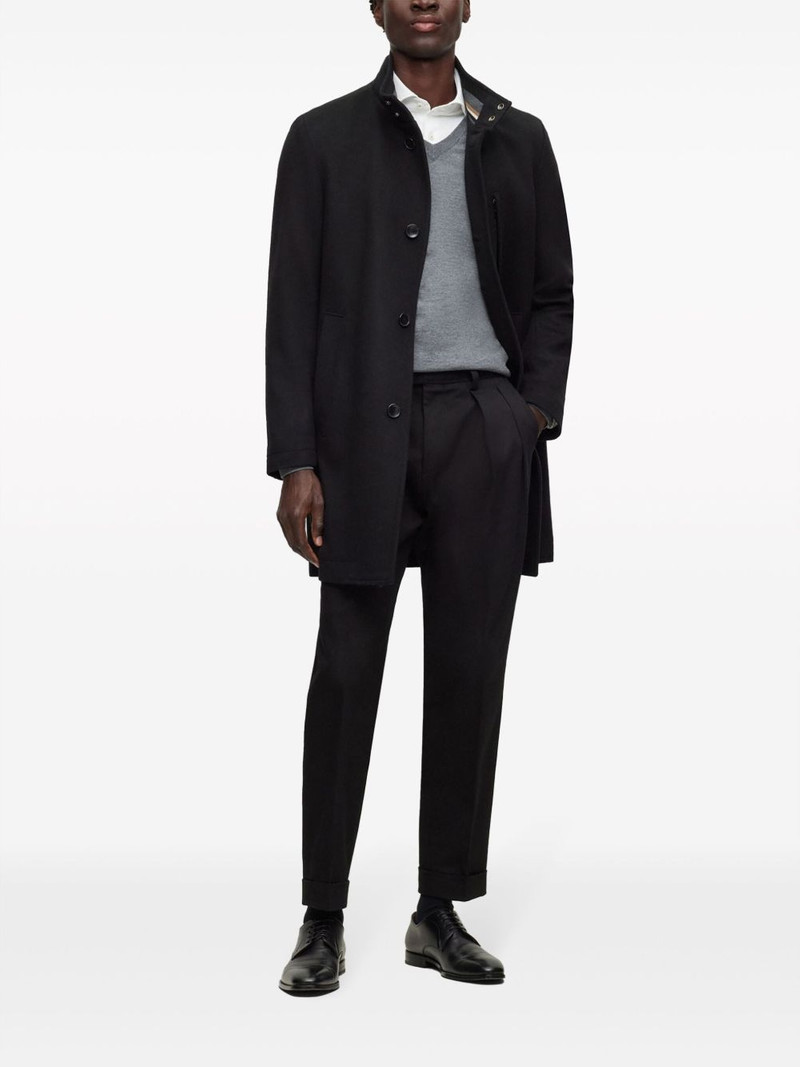 BOSS V-neck virgin-wool jumper outlook