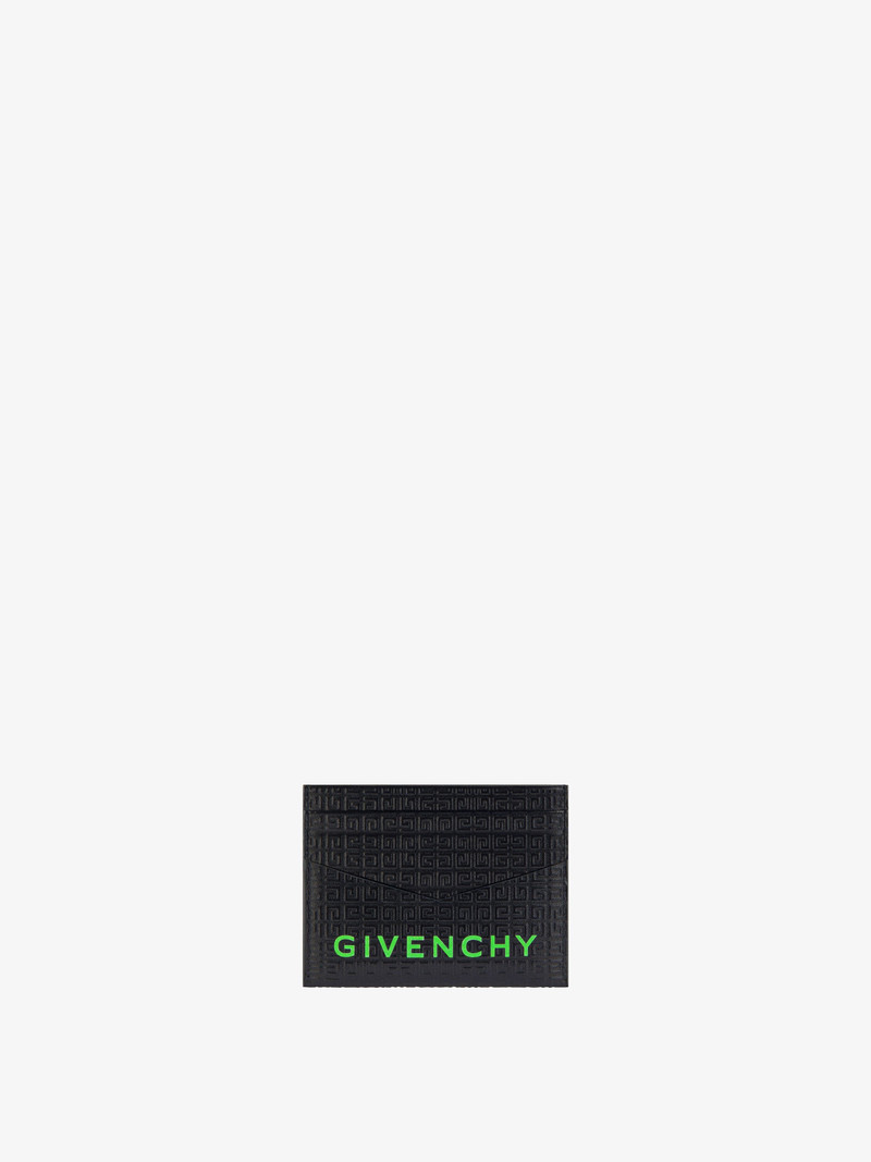 GIVENCHY CARD HOLDER IN 4G MICRO LEATHER 1