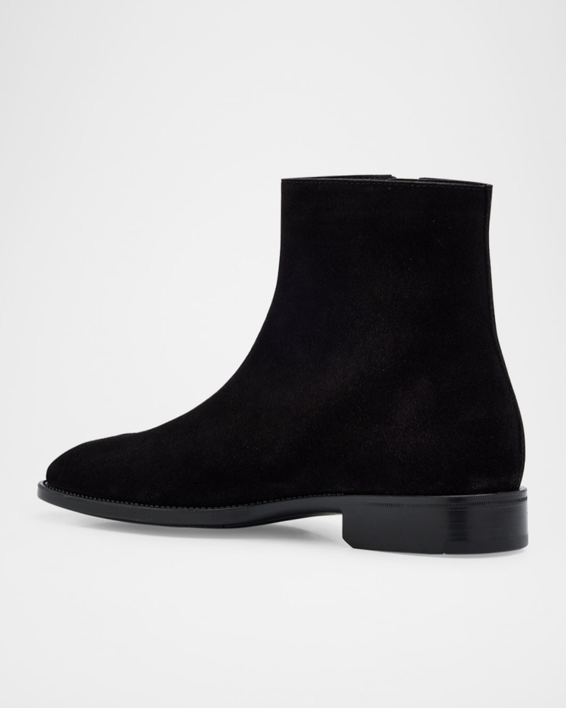 Giuseppe Zanotti Men & apos;s Sorrento Suede Ankle Boots outlook