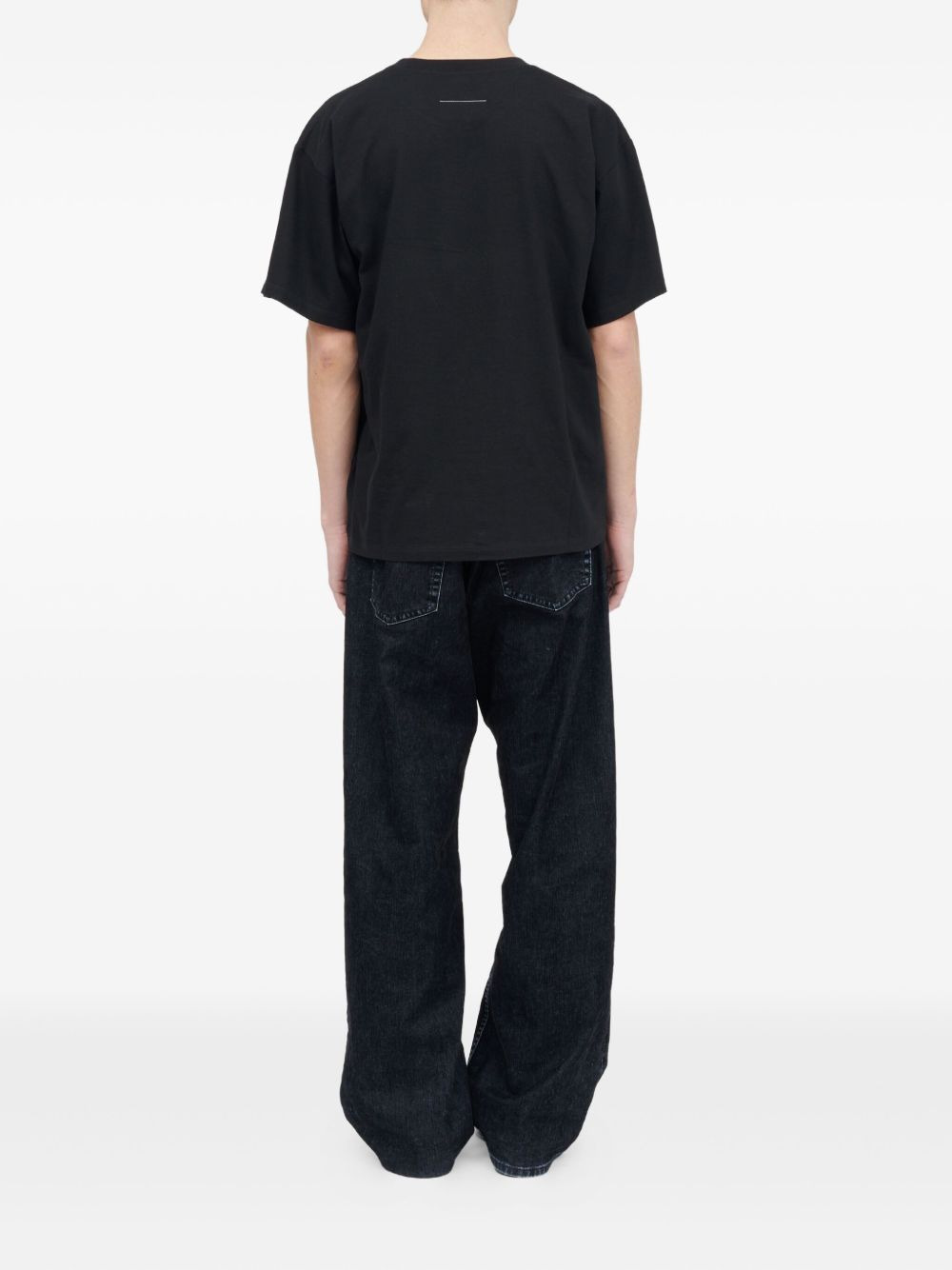 Numbers-print T-shirt - 4