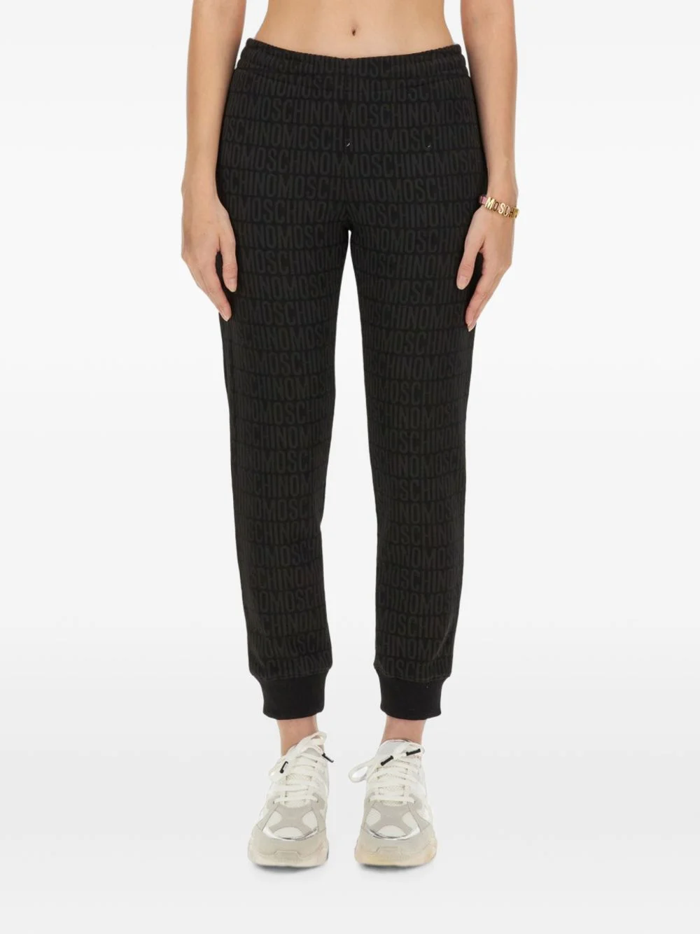 logo-print track pants - 1