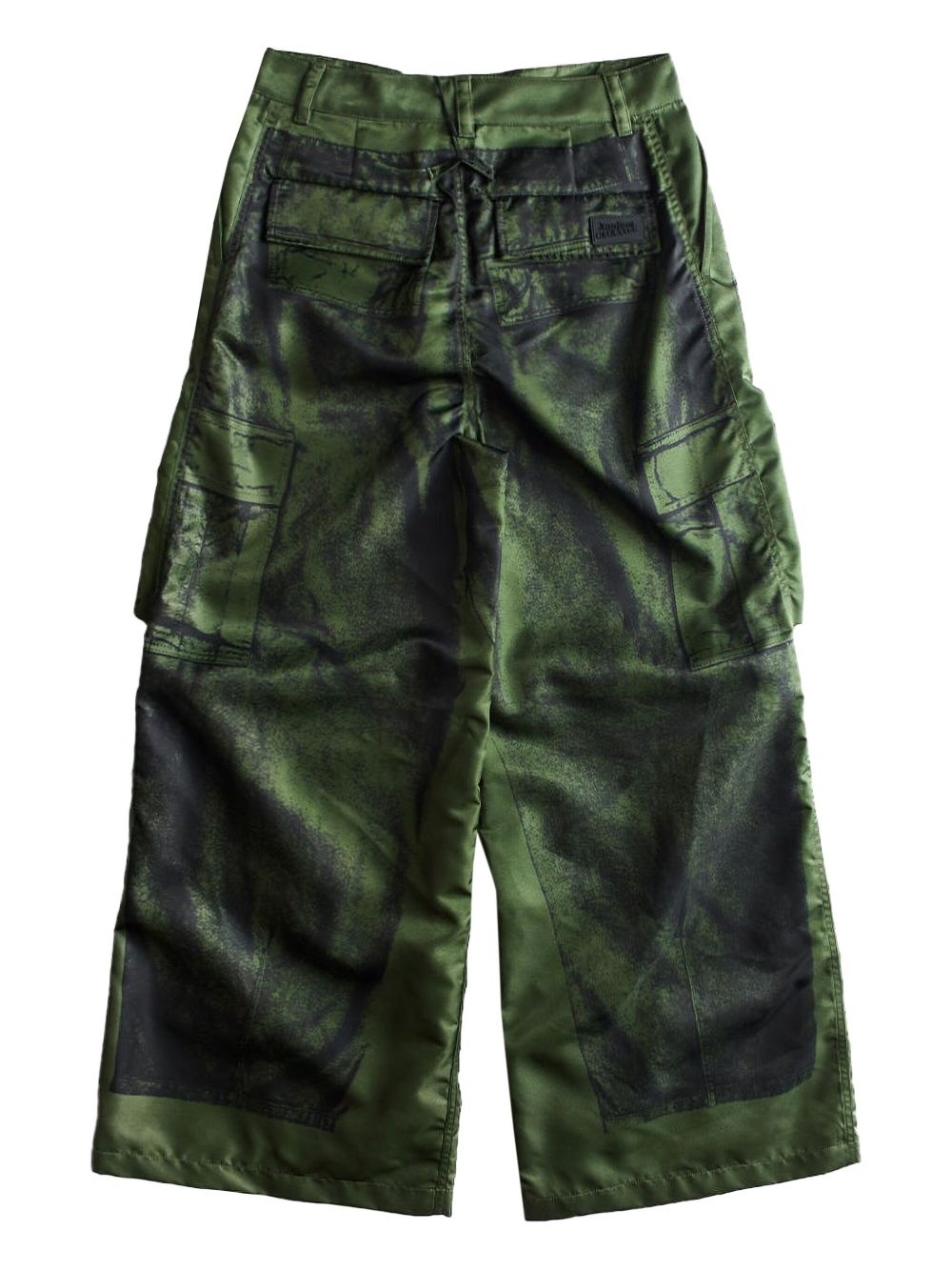 trompe l'oeil-print trousers - 2