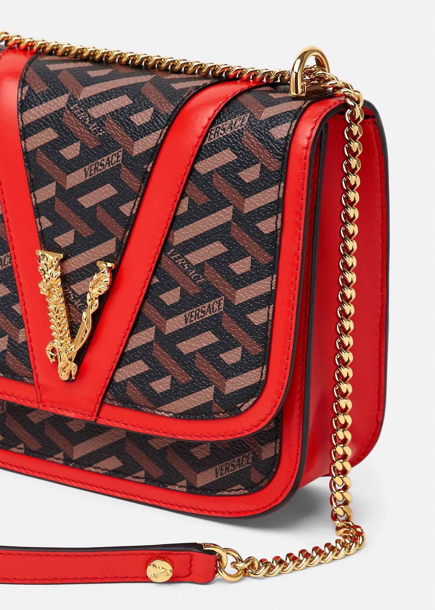 Virtus La Greca Signature Mini Shoulder Bag - 6