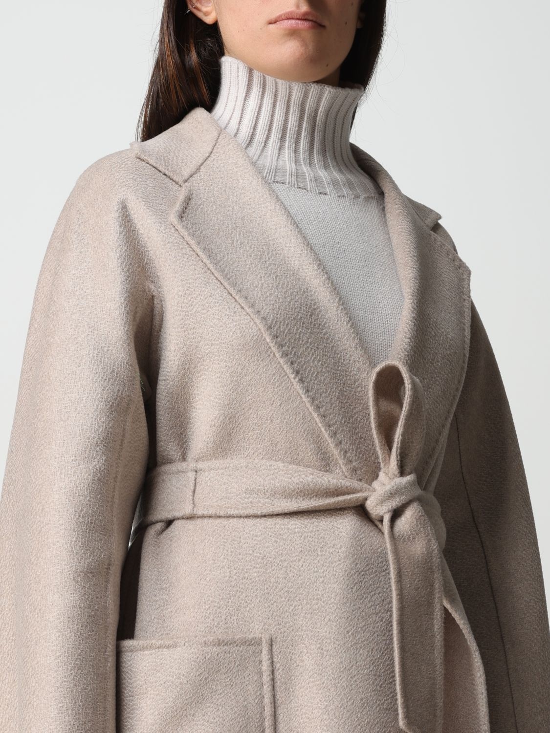 Max Mara Max Mara Ludmilla coat in cashmere | giglio | REVERSIBLE