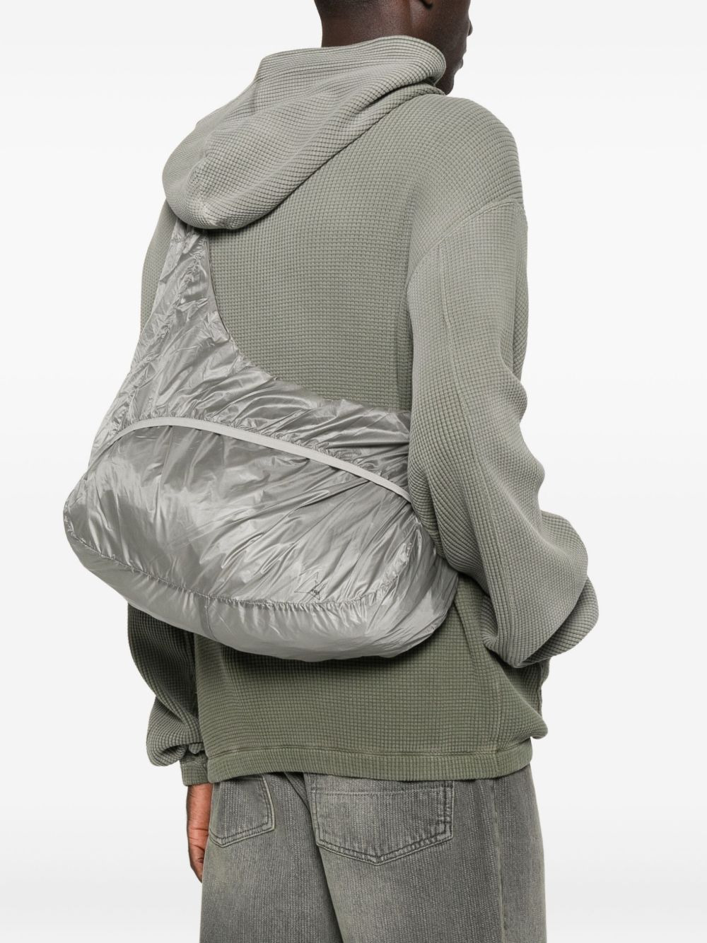 packable knot messenger bag - 2