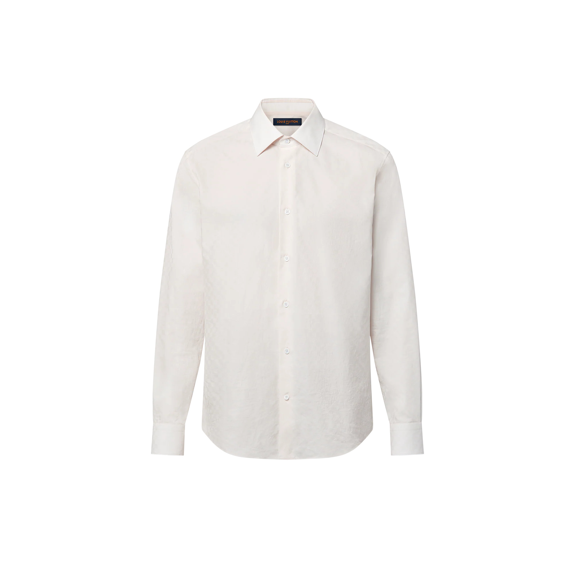 Long-Sleeved Cotton Shirt - 1