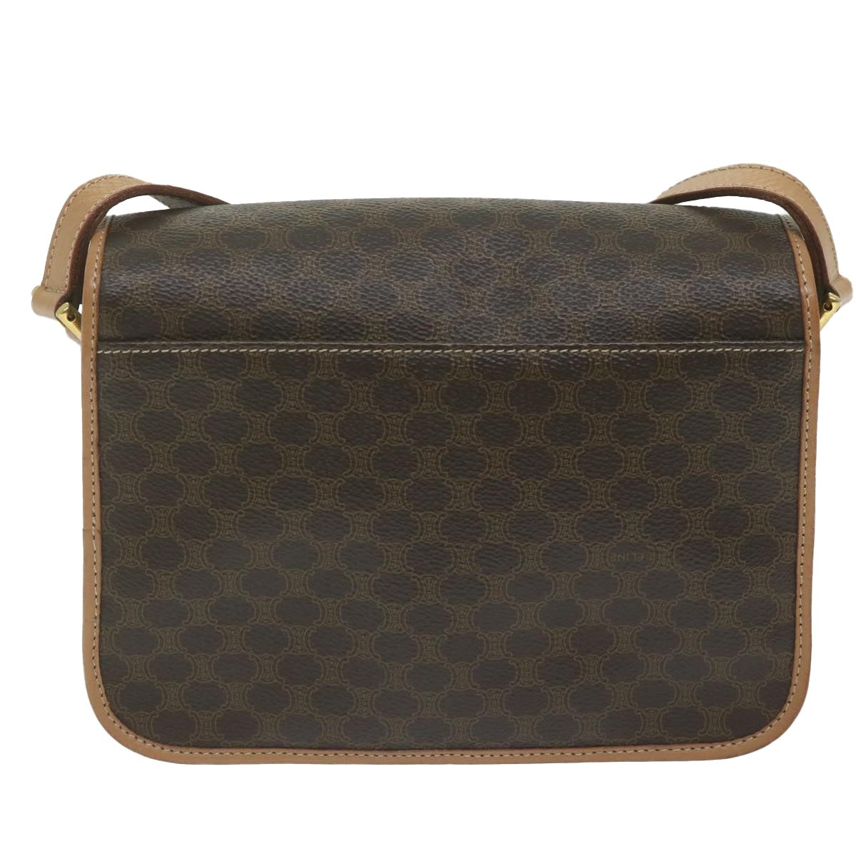CELINE Macadam Canvas Shoulder Bag - 2