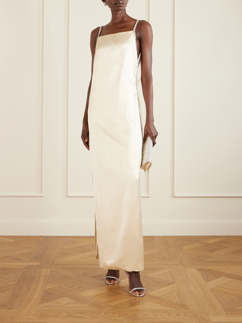 TWP It Had To Be You Crystal-embellished Satin Gown outlook