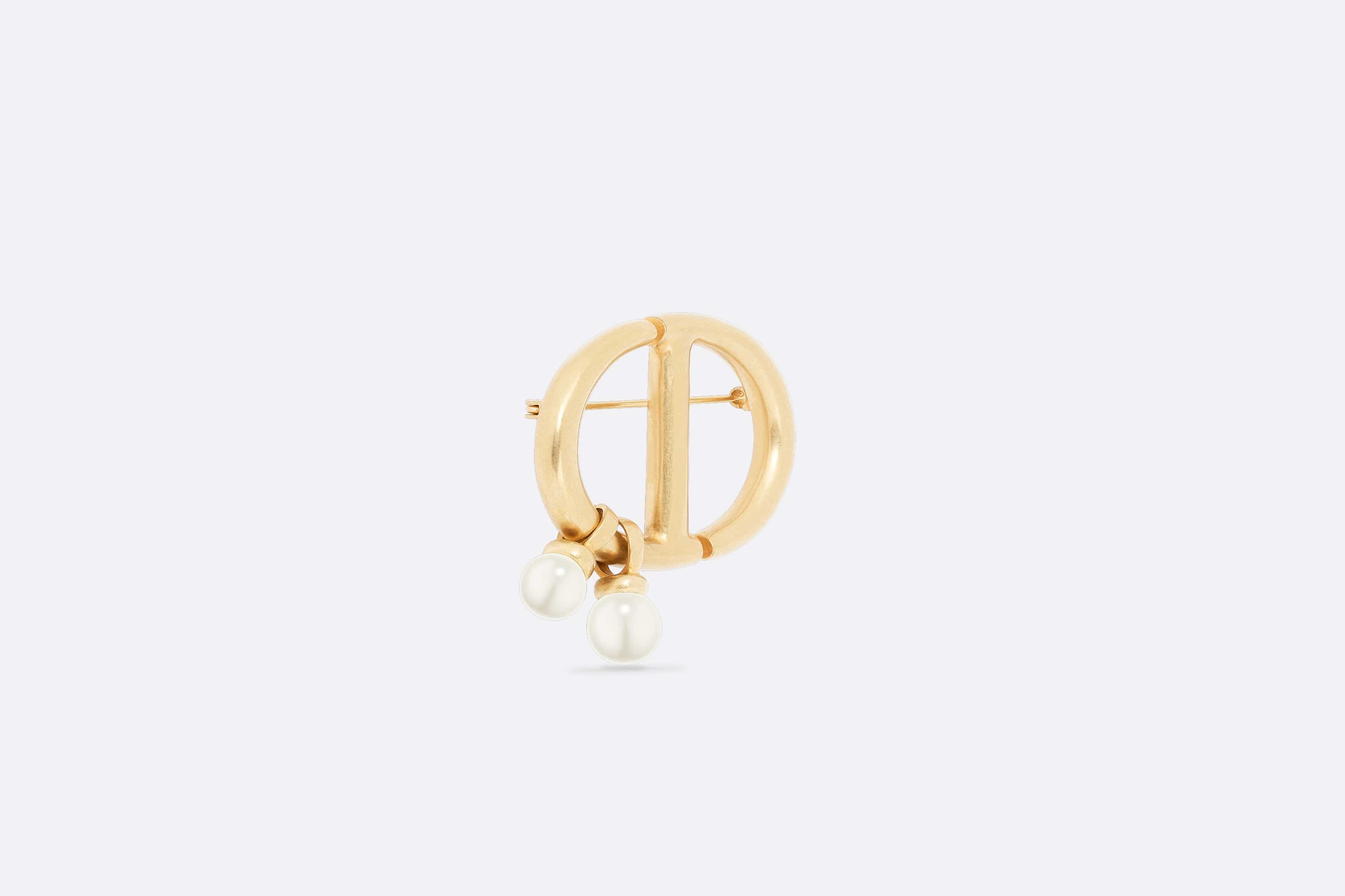 DIOR CD NAVY ブローチ 【公式通販】