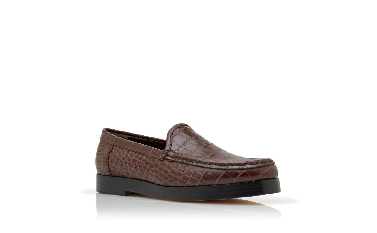 Brown Calf Leather Loafers - 3