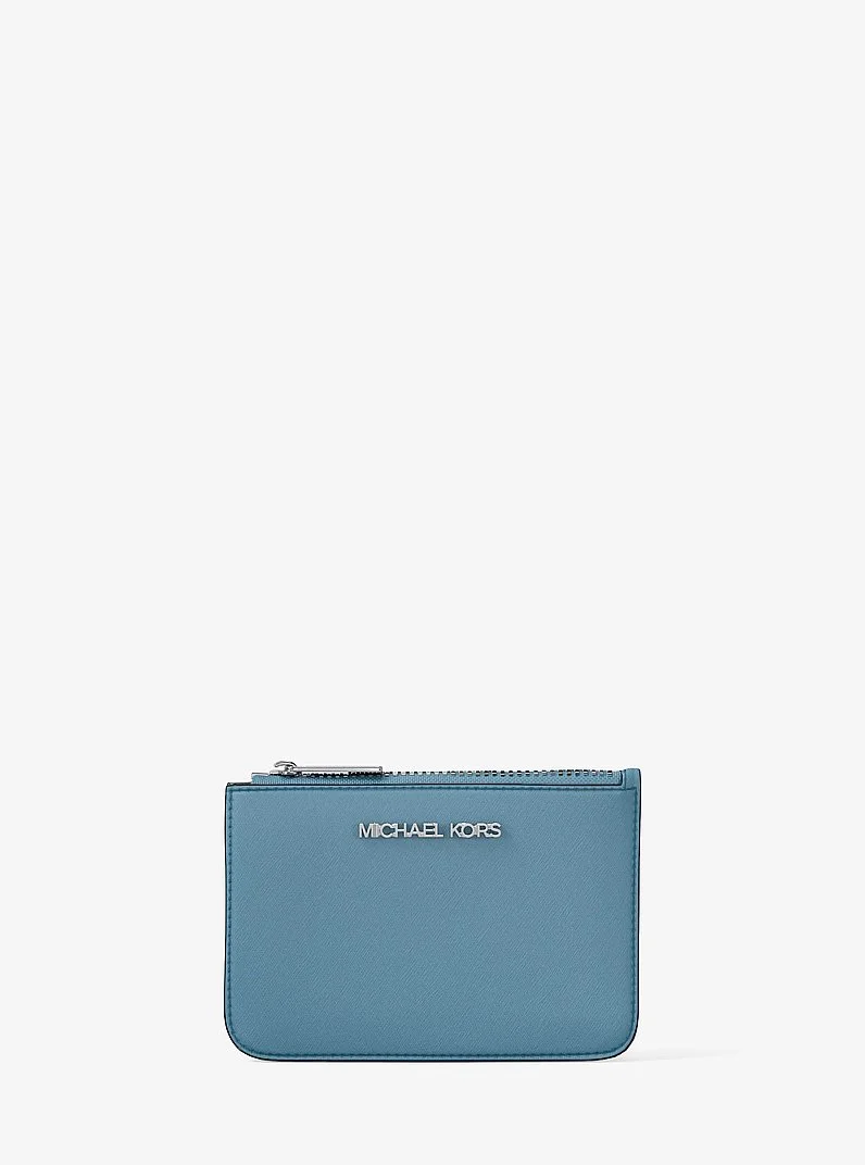 Jet Set Saffiano Leather Coin Purse - 1