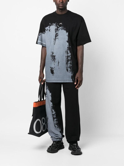 A-COLD-WALL* abstrast-print short-sleeved T-shirt outlook