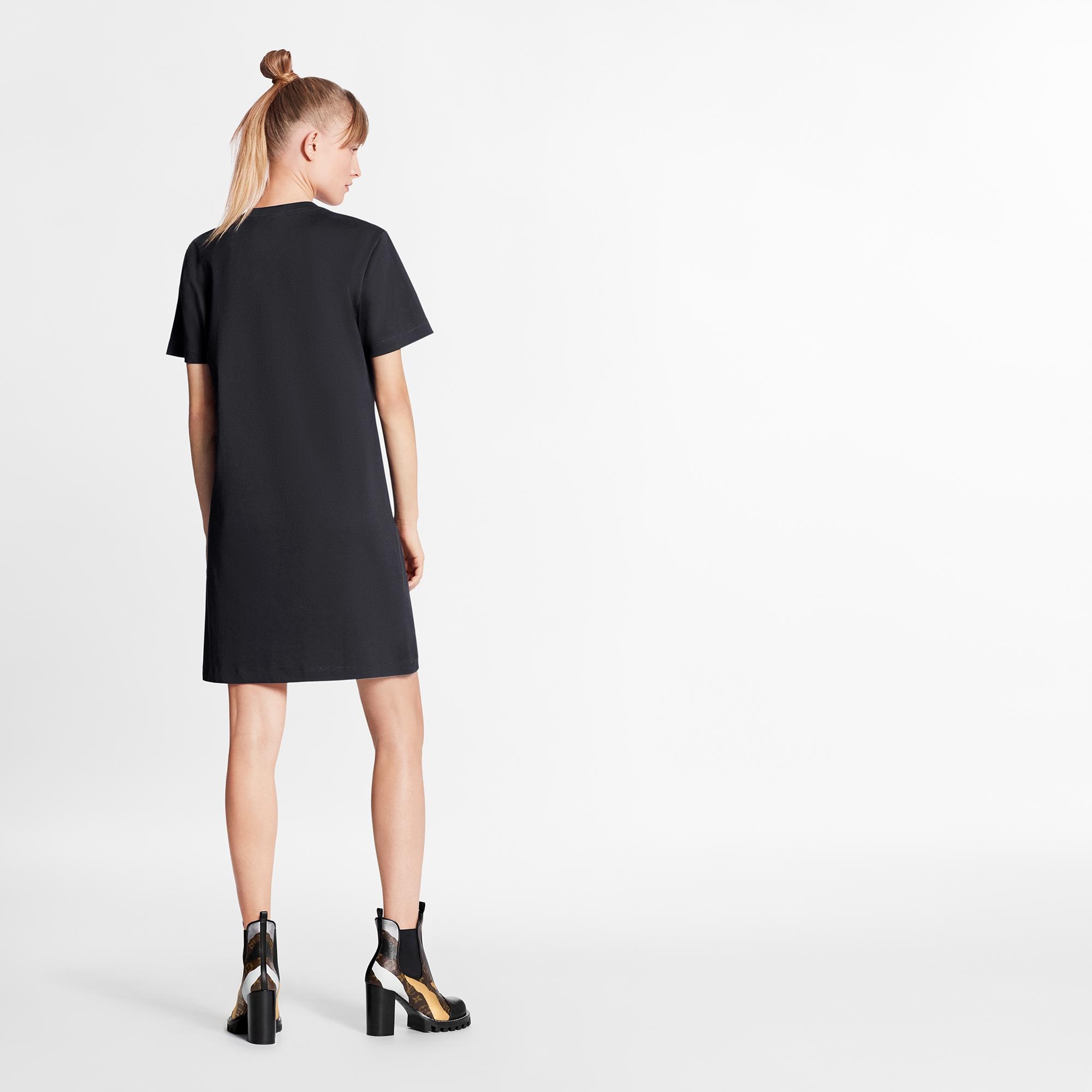 LVxLoL Embroidered T-Shirt Dress - 5