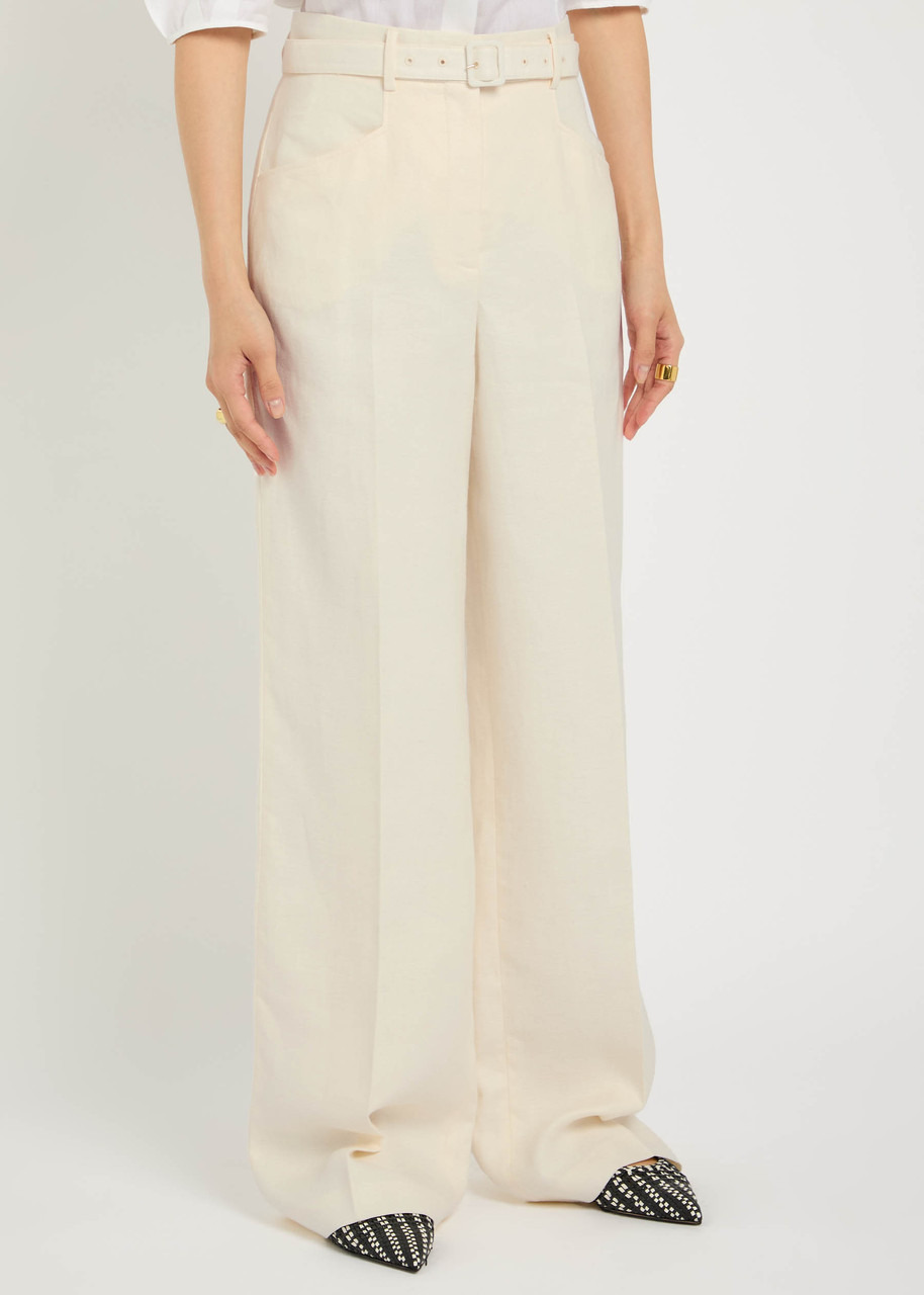 Gabriela Hearst Norman Linen Straight-leg Trousers - 2