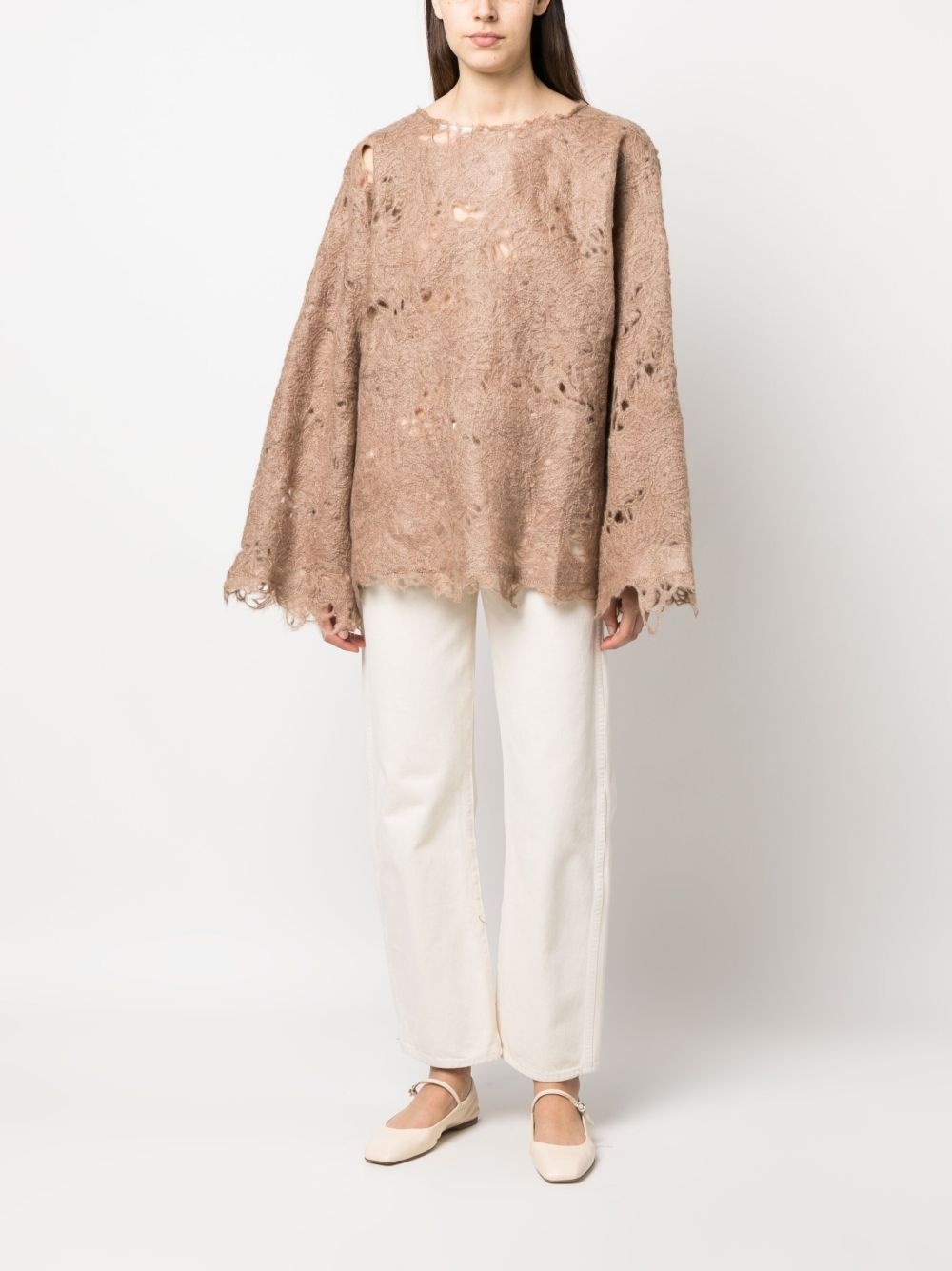 distressed-effect DOOMBOH® jumper - 2