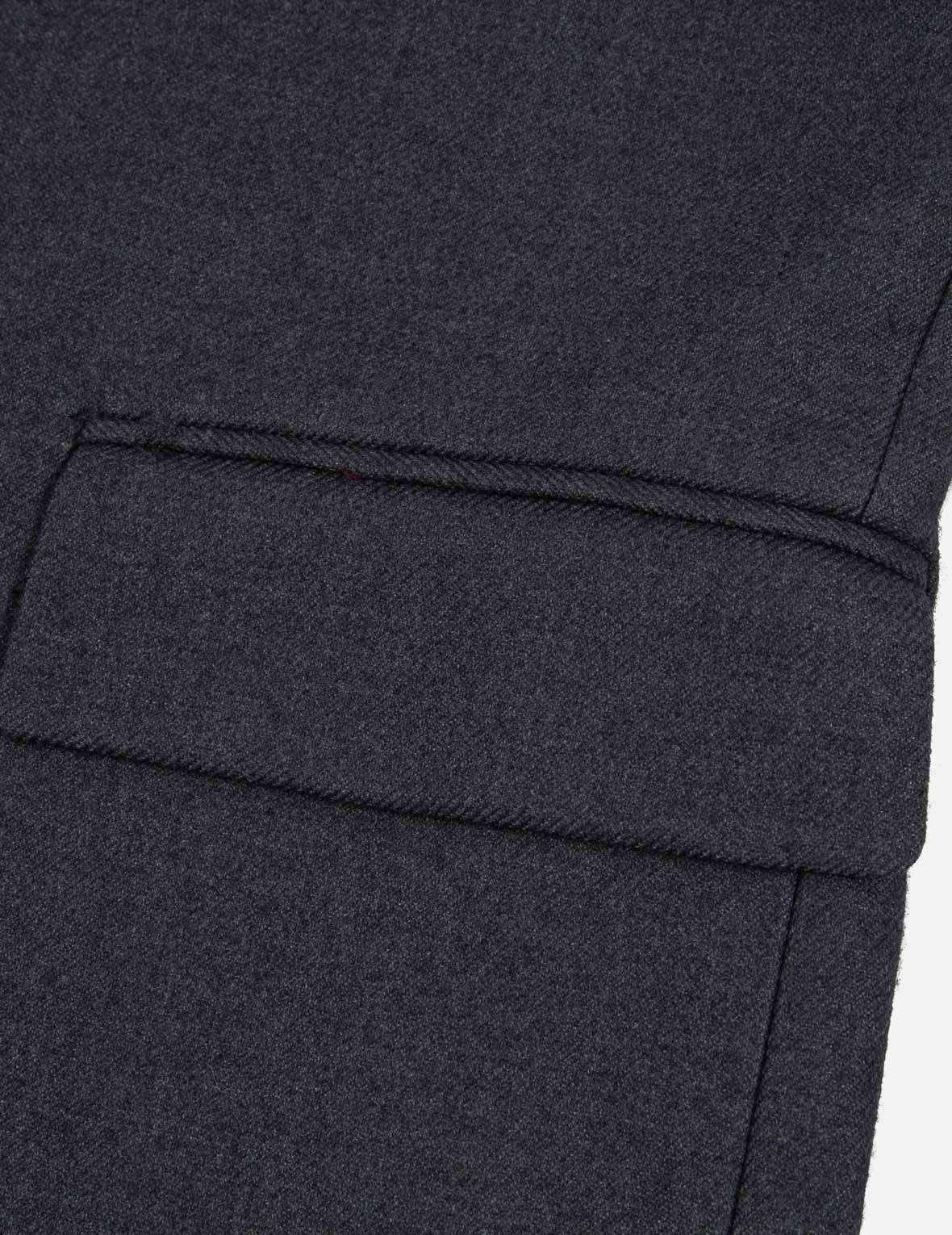 Seagull Embroidery Wool-mix Blazer - 8