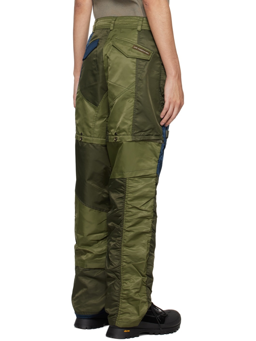 Khaki & Navy Detachable Cargo Pants - 3
