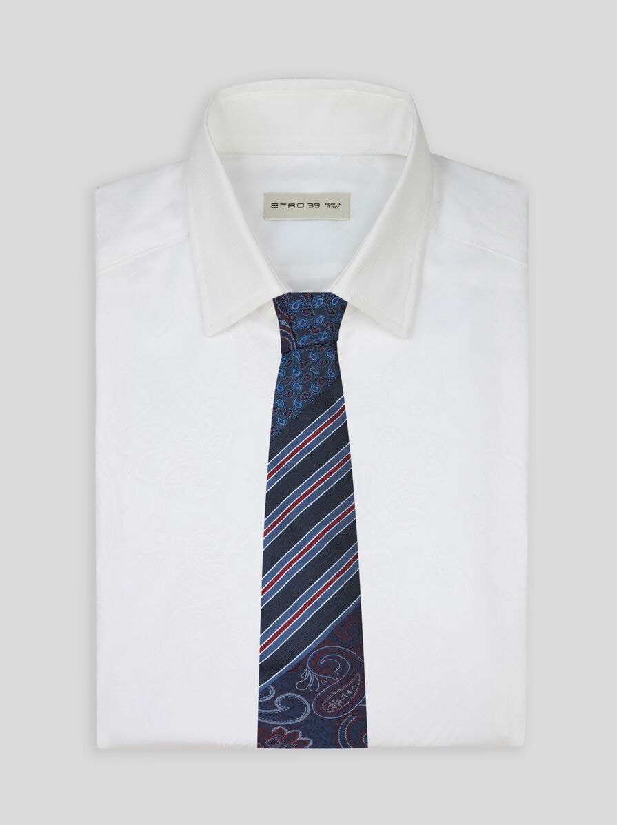 SILK JACQUARD TIE - 2