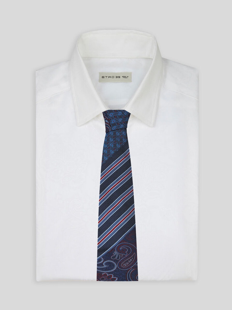 Etro SILK JACQUARD TIE outlook