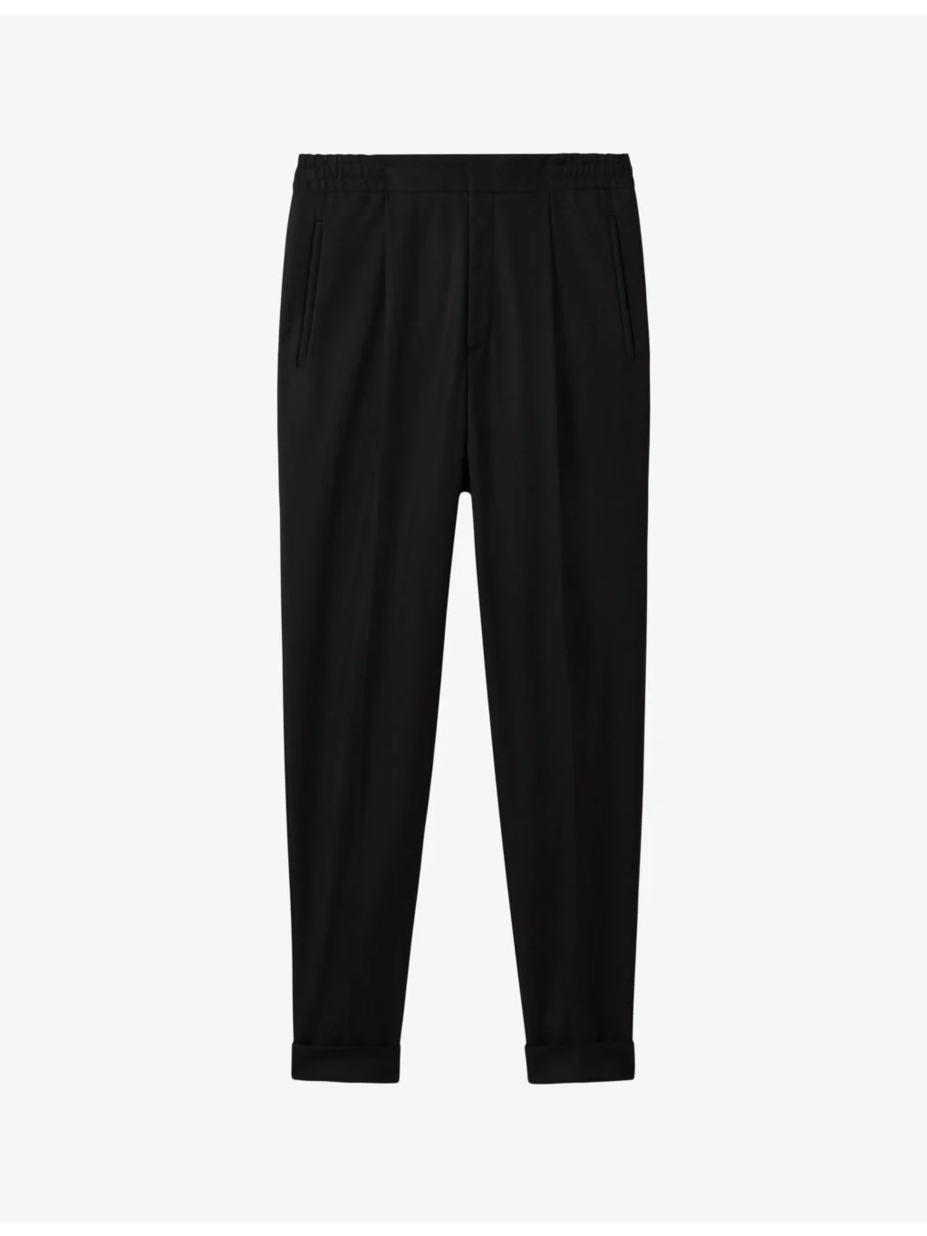 Brighton relaxed-fit tapered woven trousers - 1