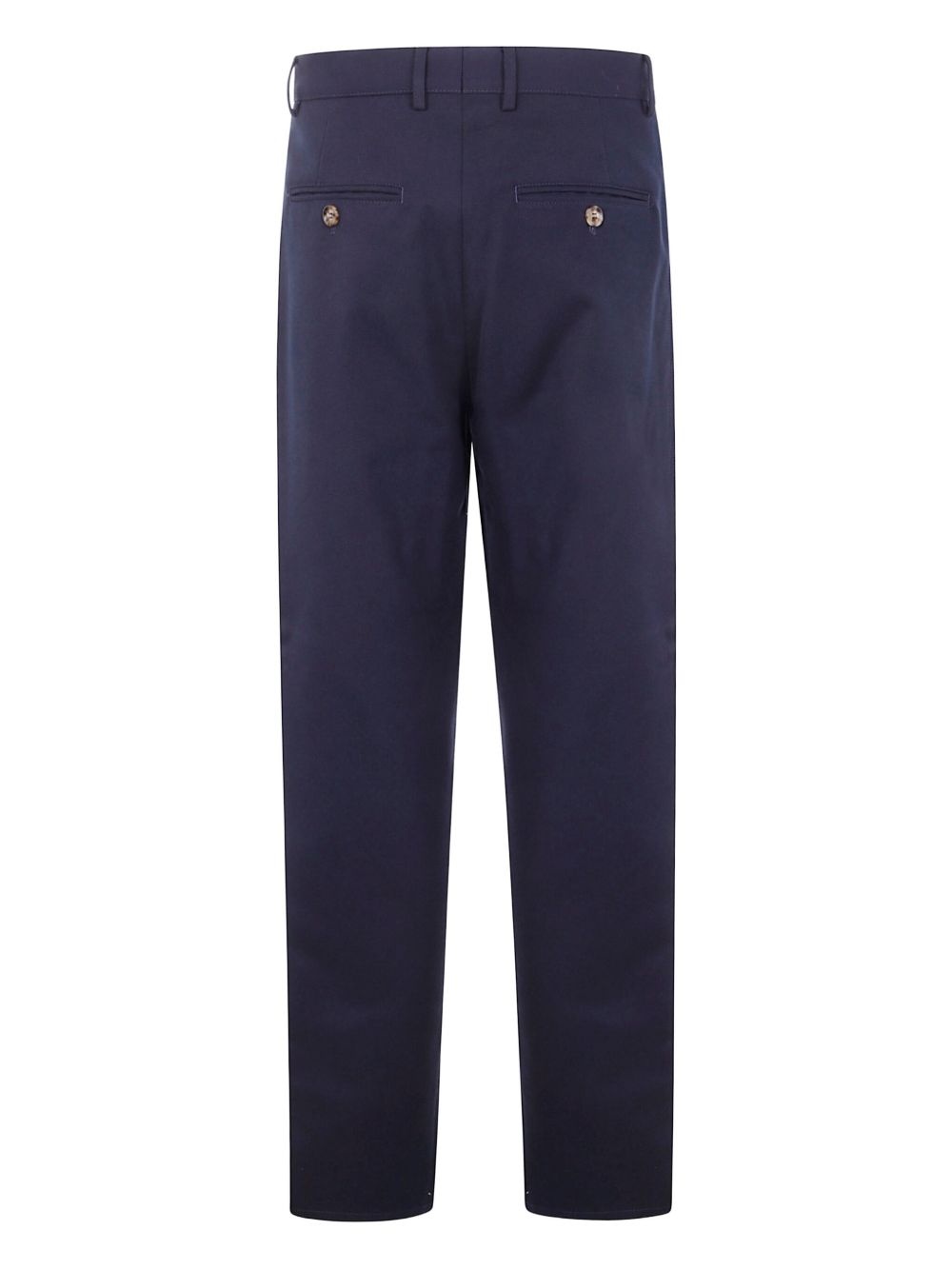 pleated cotton trousers - 2