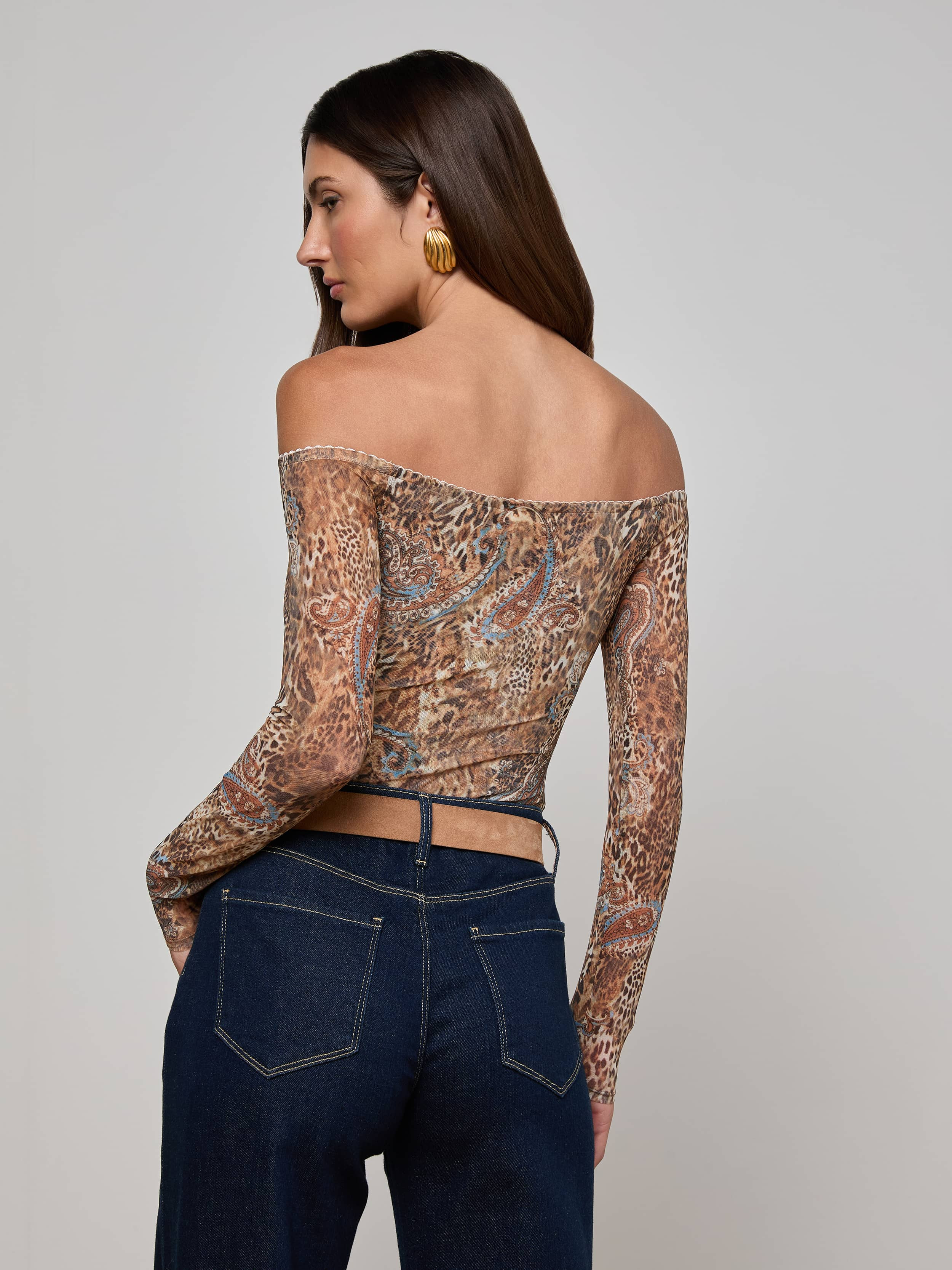 Peonie Off-The-Shoulder Bodysuit - 5