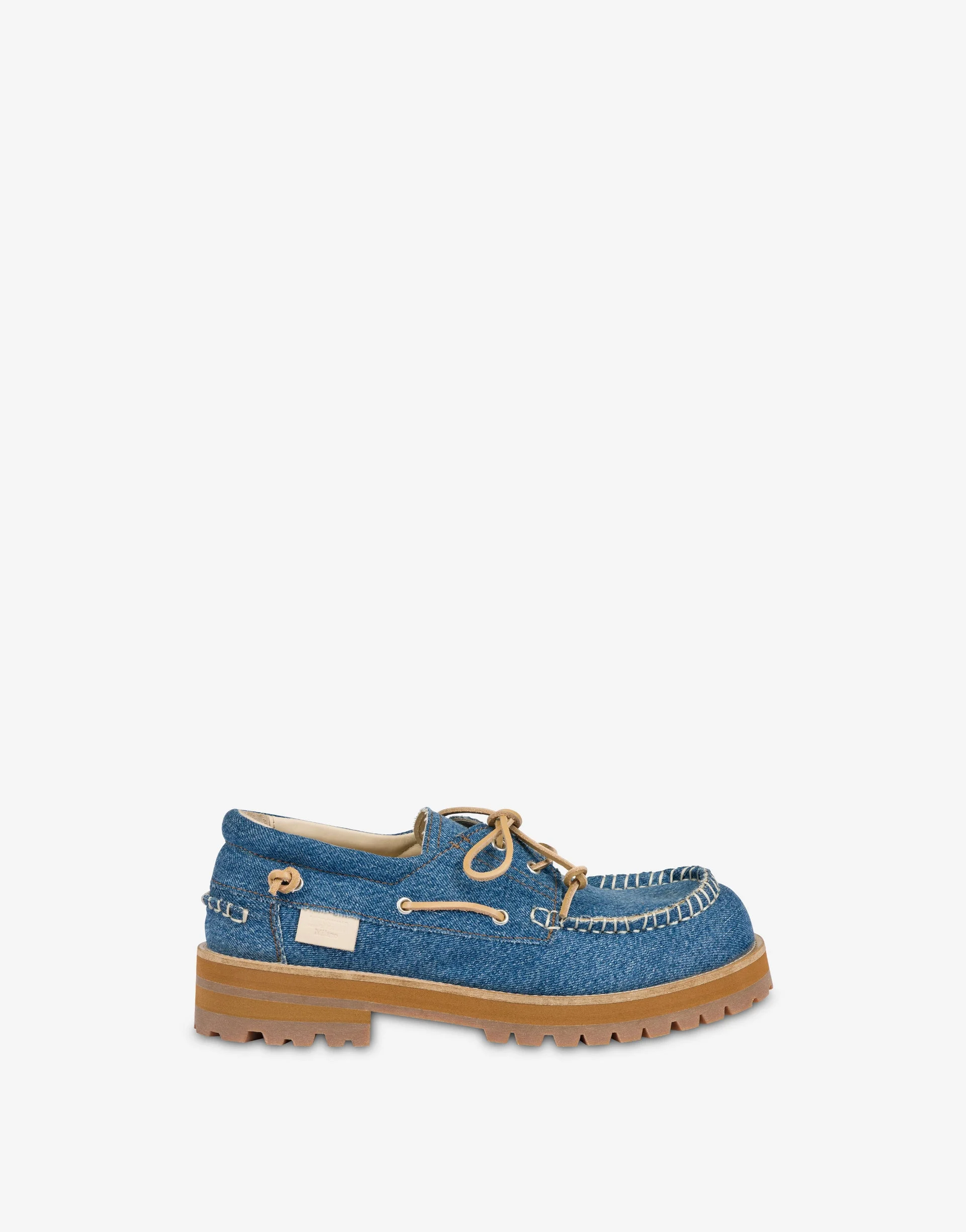 DENIM BOAT LOAFERS - 1