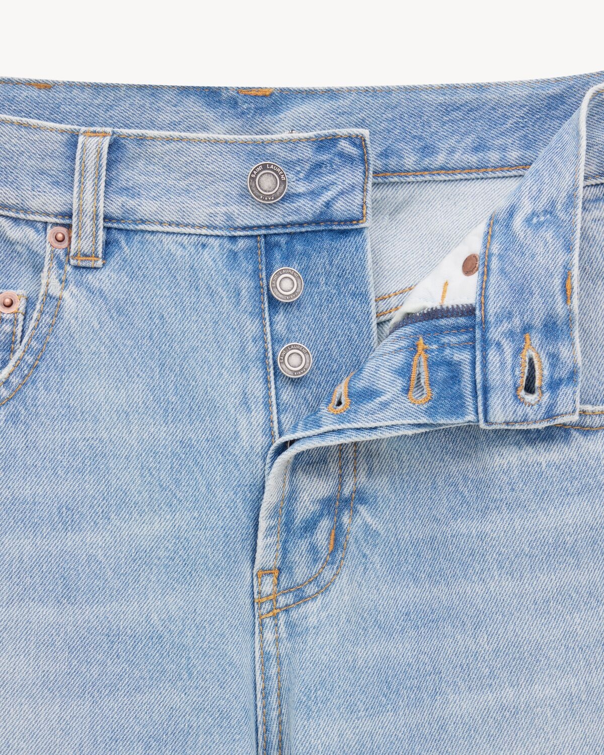 BAGGY JEANS IN MICHIGAN BLUE DENIM - 3