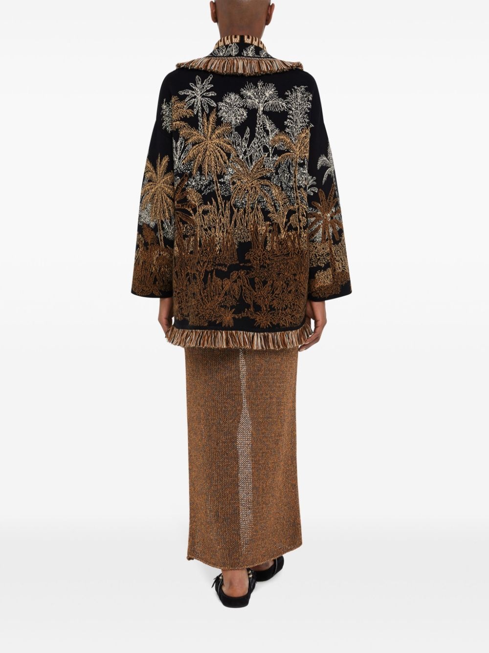 Jungle Toile de Jouy cardigan - 5
