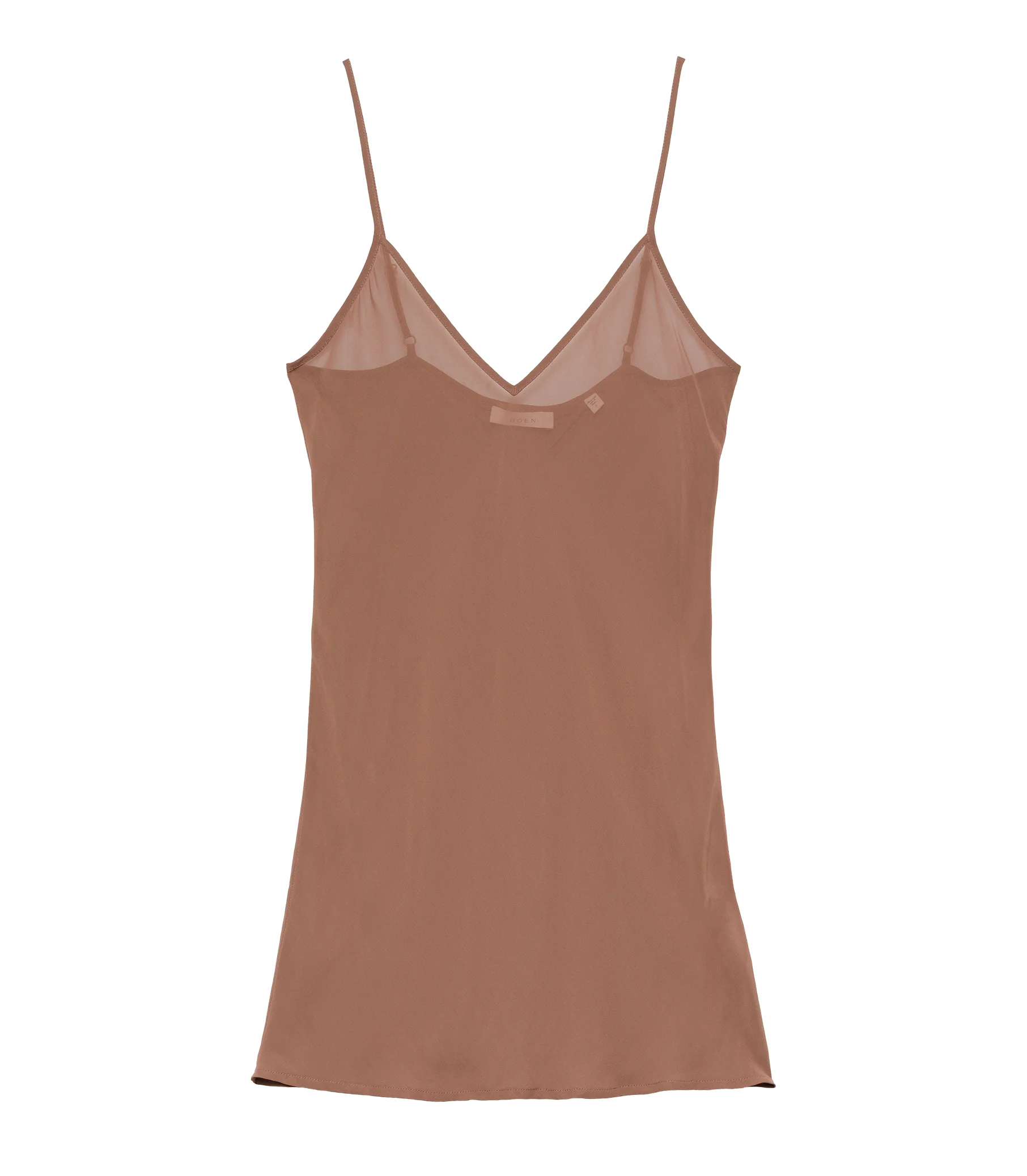 SHORT DEEP V-NECK SLIP - 1