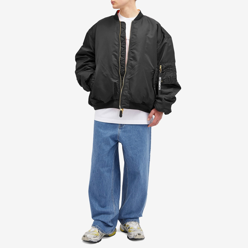 VETEMENTS VETEMENTS Double Zip Bomber Jacket outlook