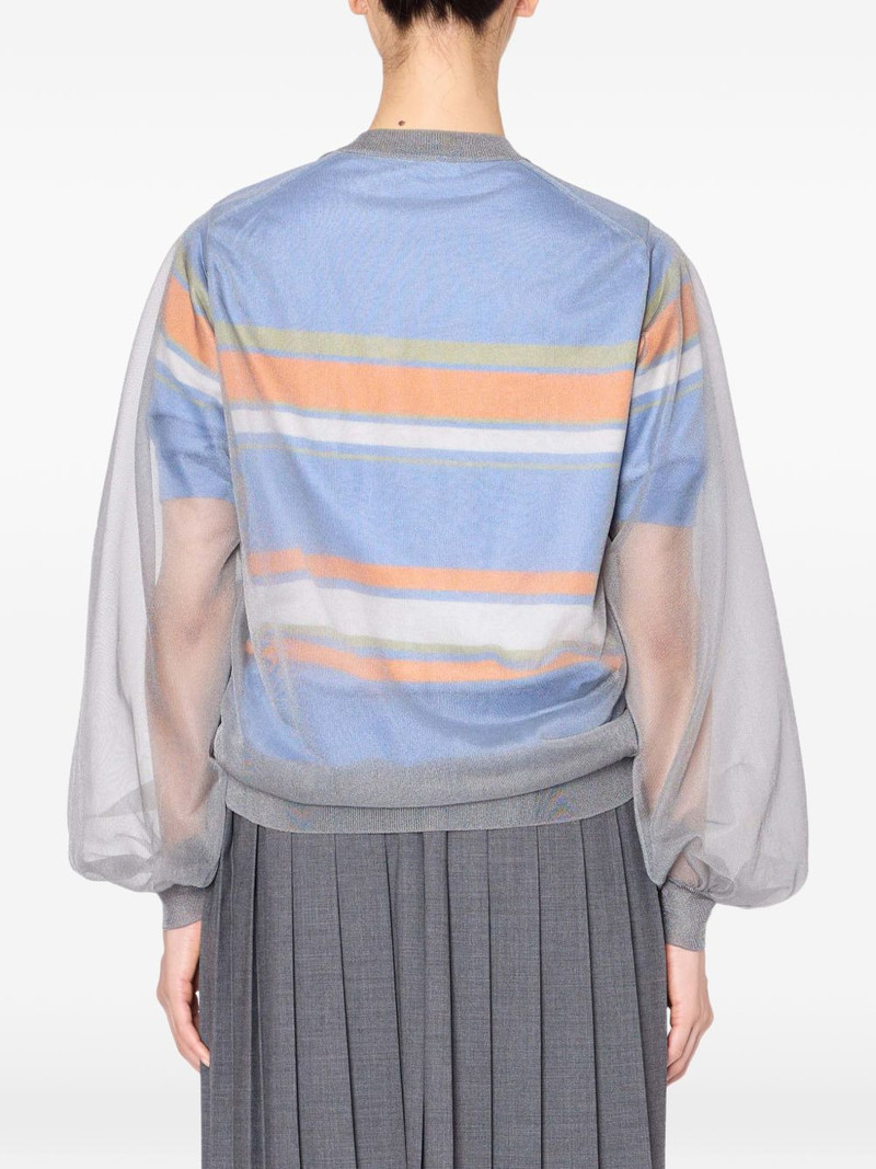 balloon-sleeve cardigan 3