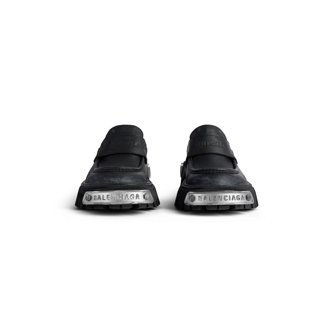 Men's Tractor Loafer  in Black - 3