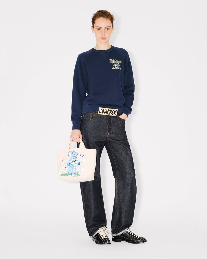 'KENZO Cartoon' small tote bag in canvas 5