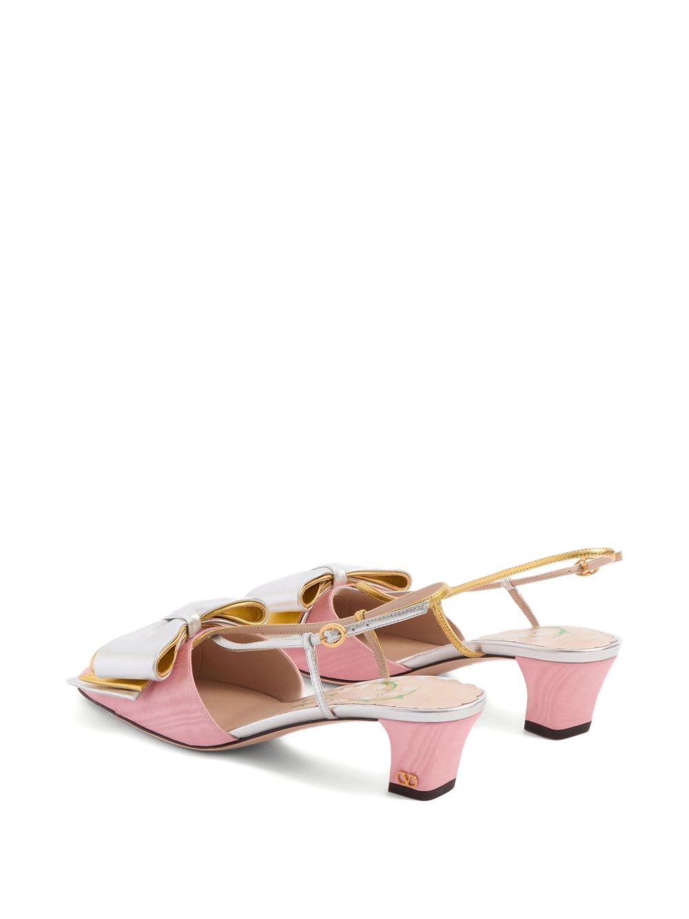 oversize bow detail pumps - 3