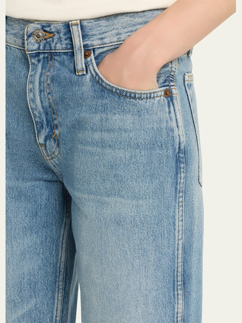 90s Mid-Rise Loose Jeans 5