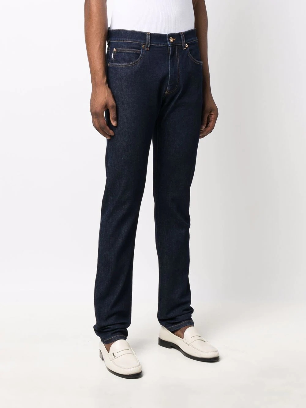 mid-rise slim-fit jeans - 3