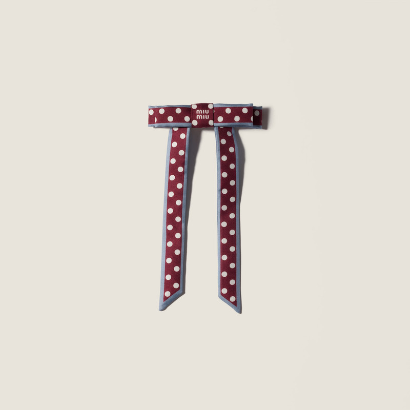 Twill hair clip 1