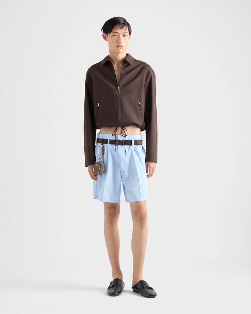 Prada Poplin Bermudas outlook