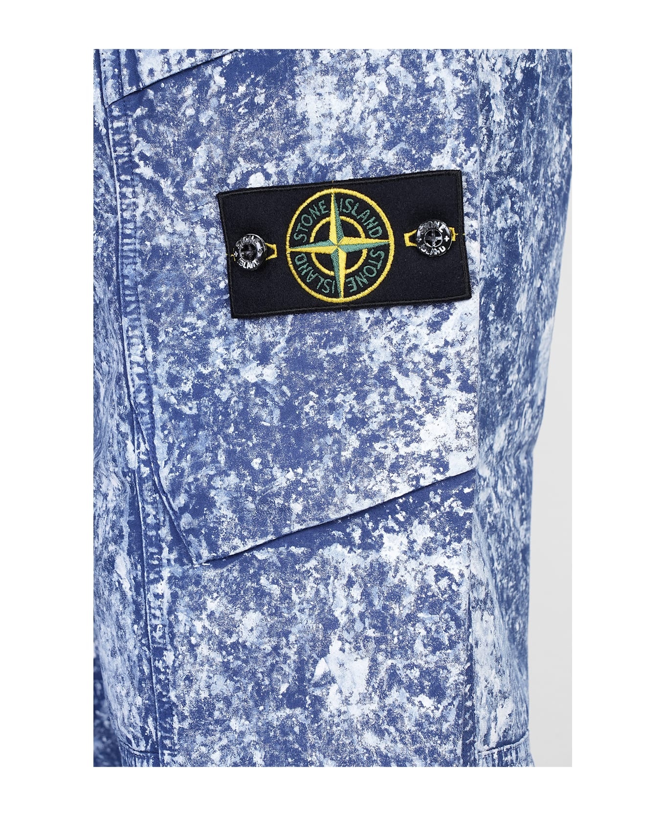 Pants In Blue Cotton - 5