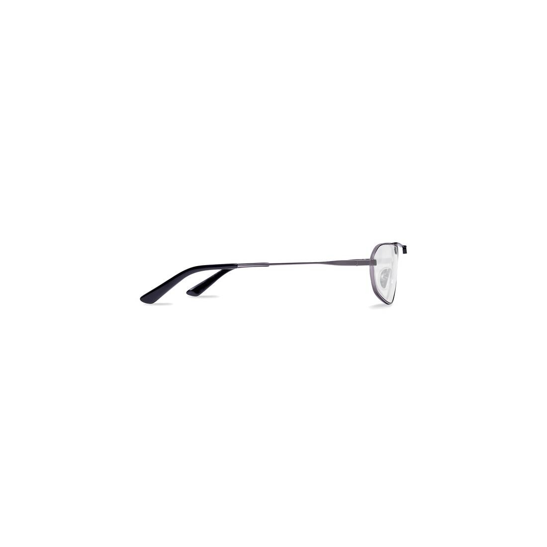 Tag 2.0 Oval Sunglasses in Dark Silver - 4