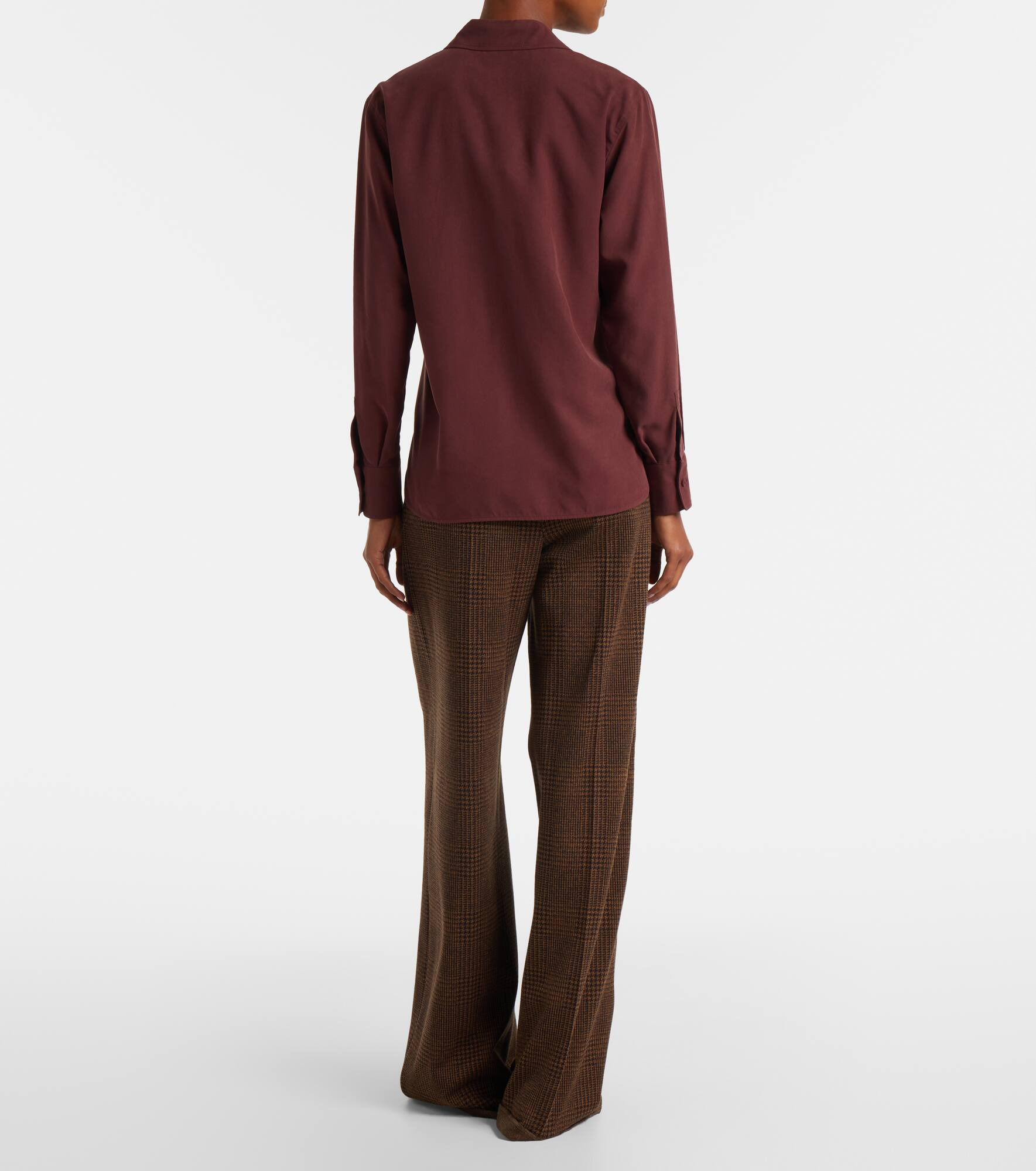 Mirko silk crêpe blouse - 3