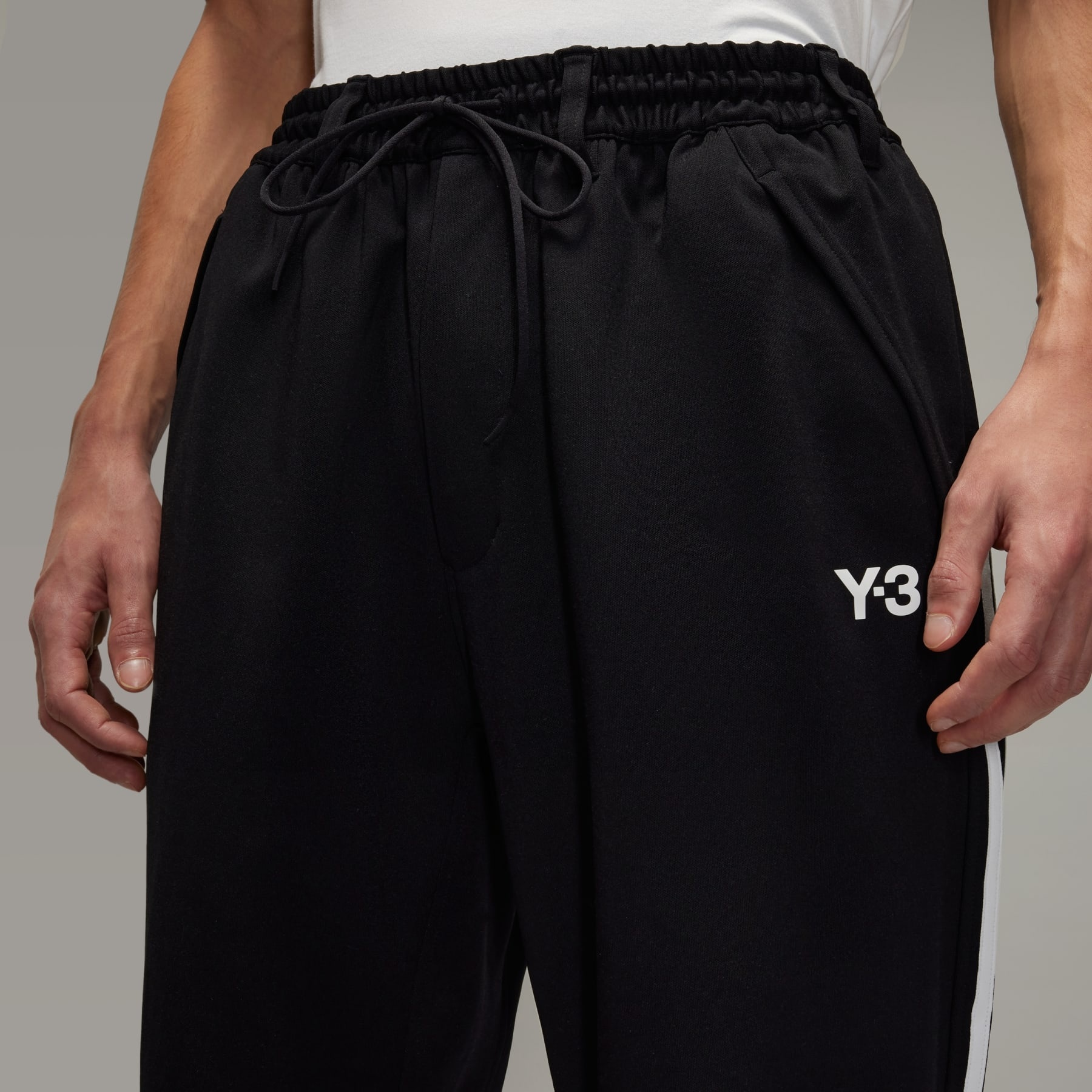 Y-3 3-Stripes Cuffed Track Pants - 6