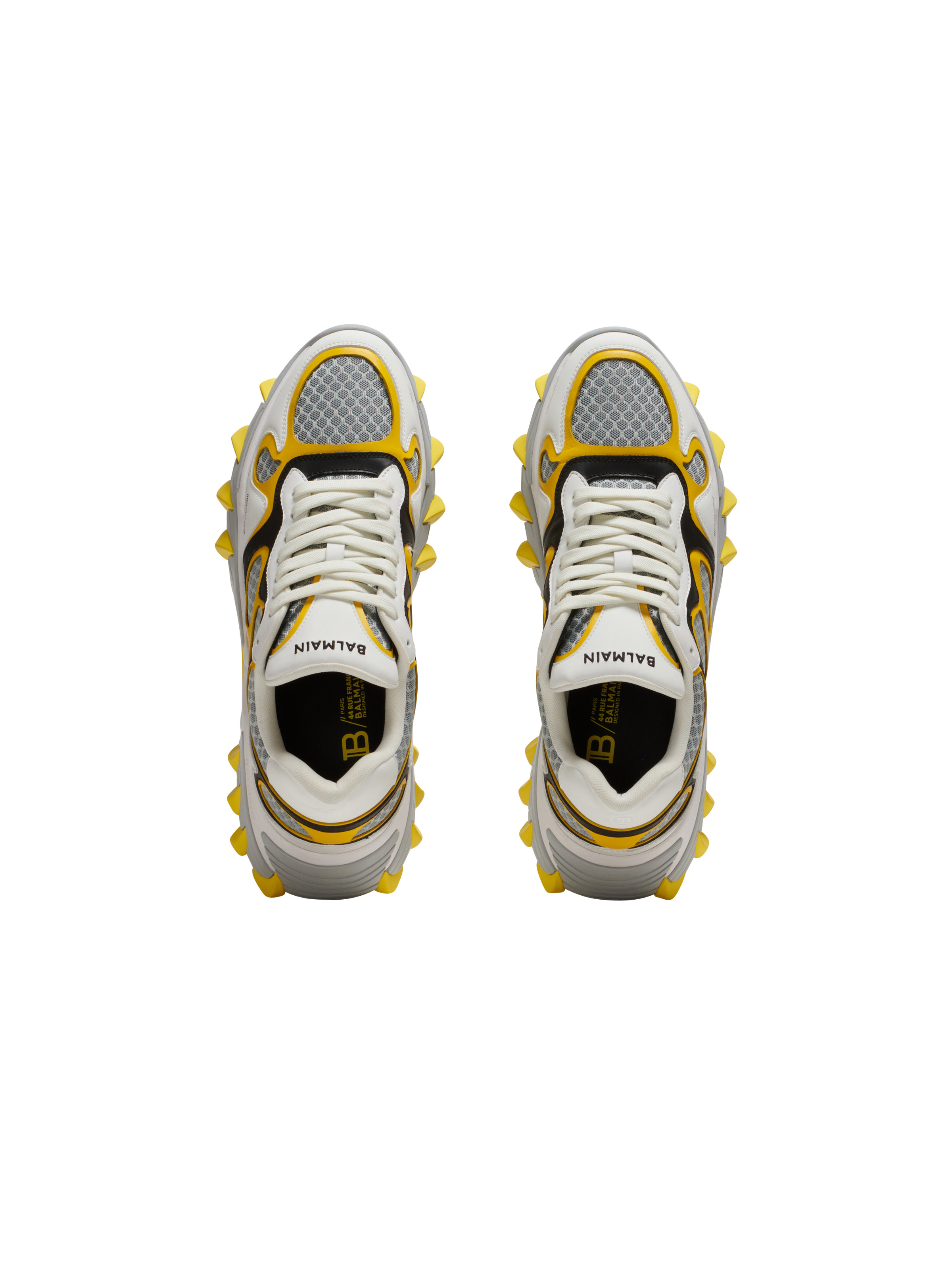 B-East trainers in leather and mesh - 3