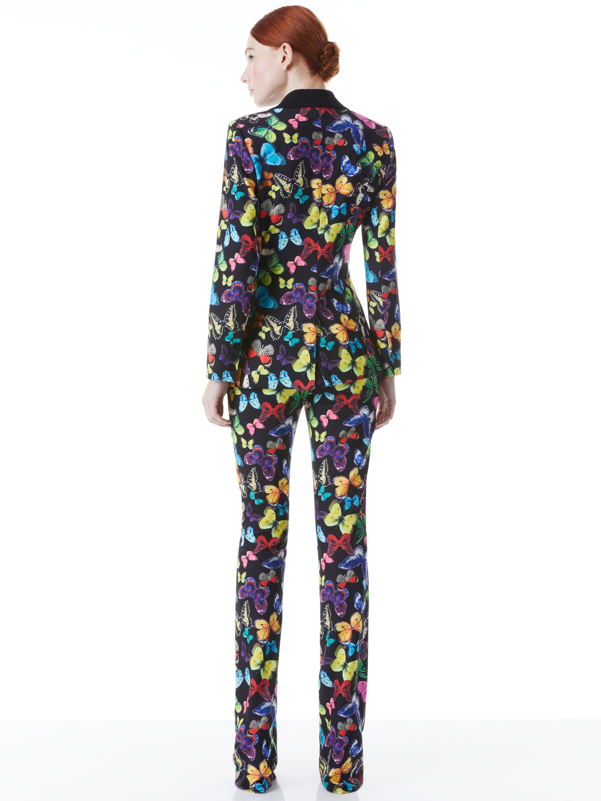 MACEY COMBINATION NOTCH COLLAR FITTED BLAZER - 3