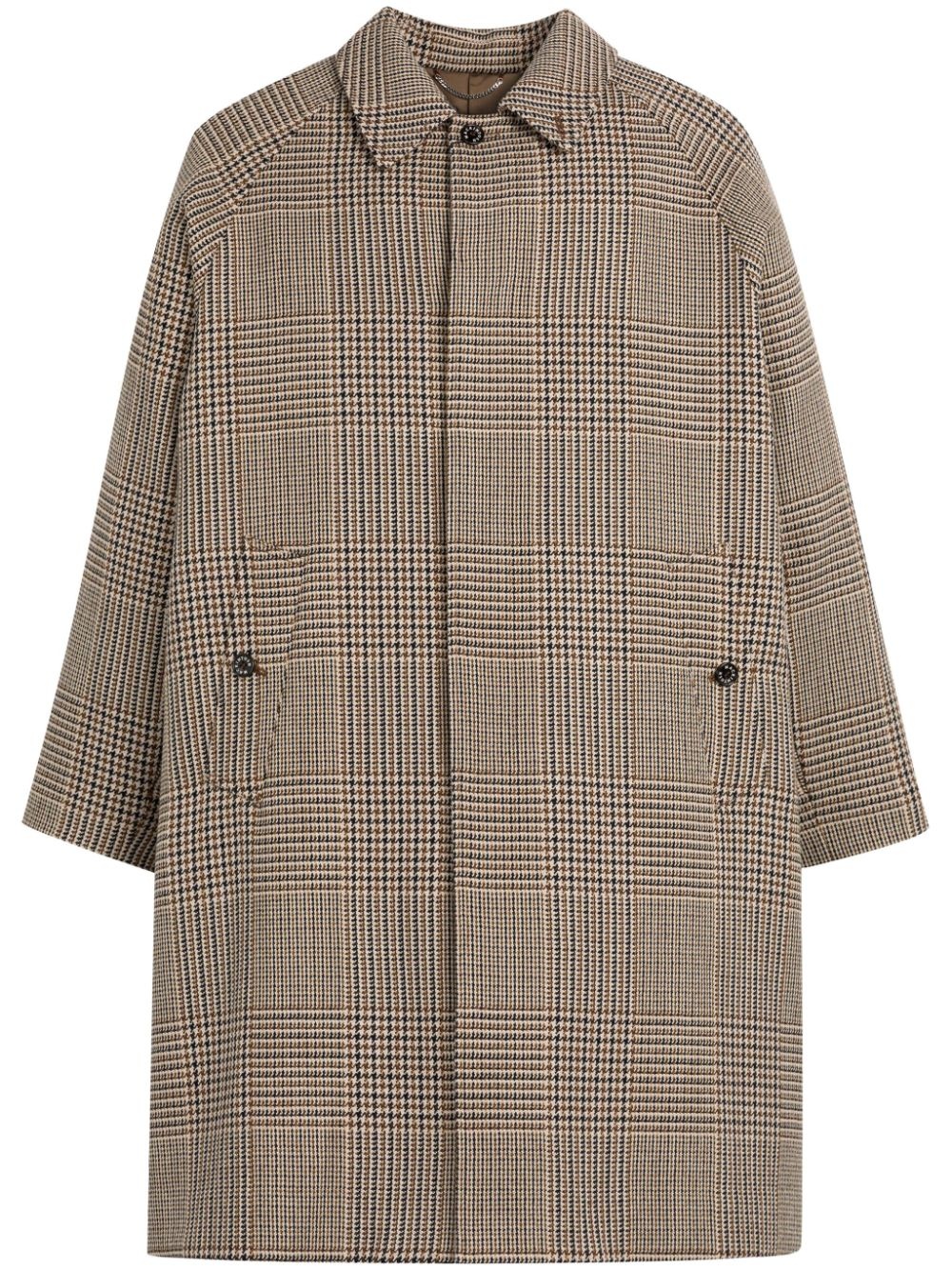 Belford checked coat - 1