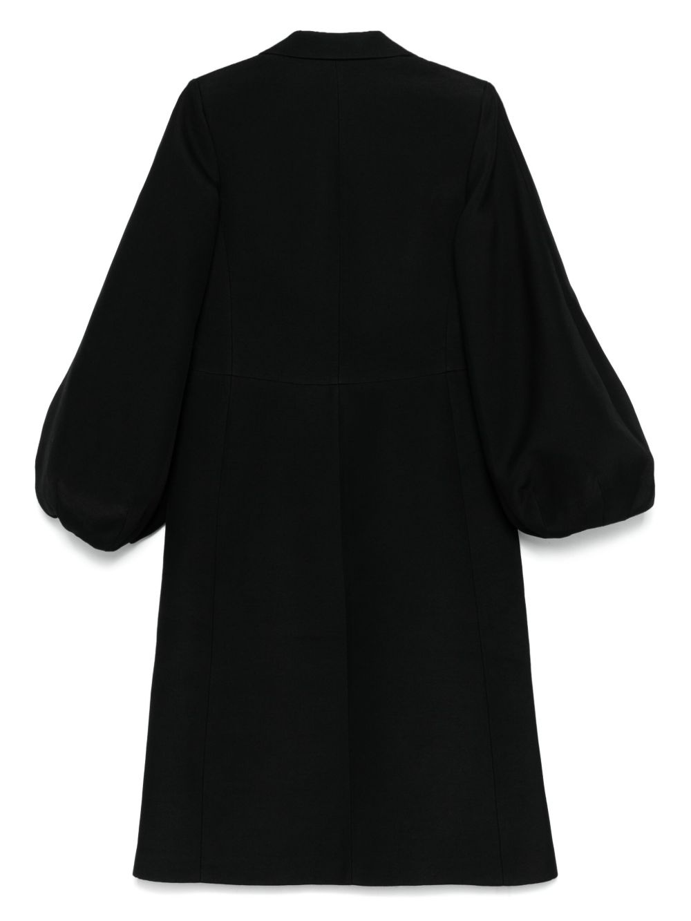 balloon-sleeve coat - 2