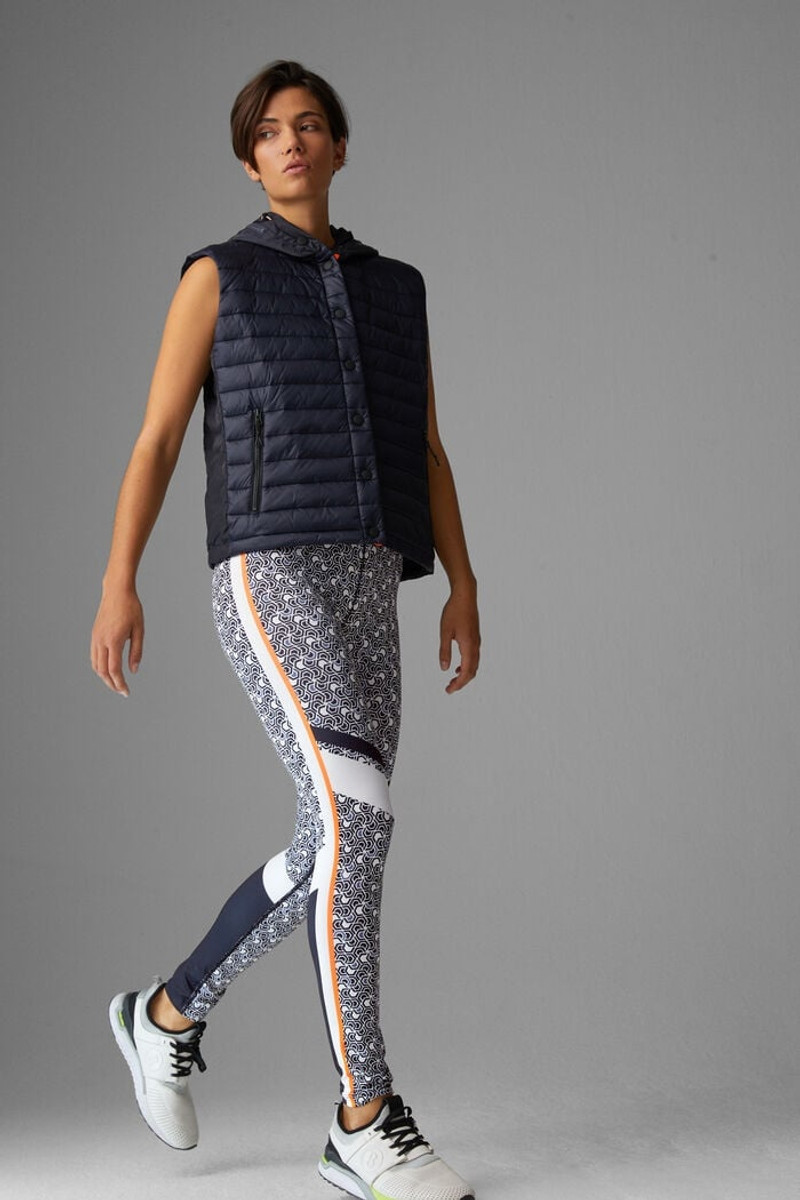 BOGNER Christin Tights in Navy blue/White outlook