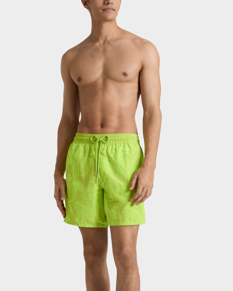 Vilebrequin MEN ULTRA-LIGHT AND PACKABLE SWIM TRUNKS FLOCKED JELLYFISH DANCE outlook