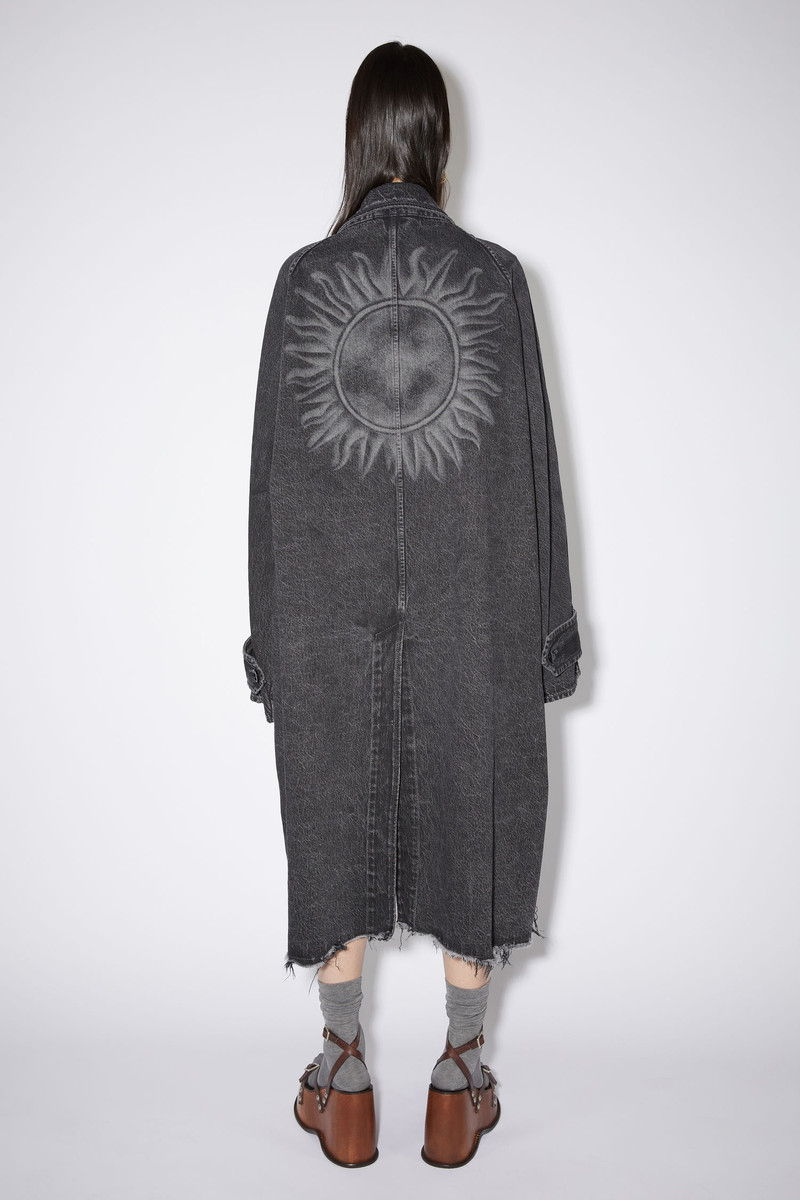 Denim coat - Black/grey 3